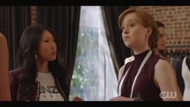 Clip of quote: NO, I LIKE THE ONE SHOULDER LIKE THIS.