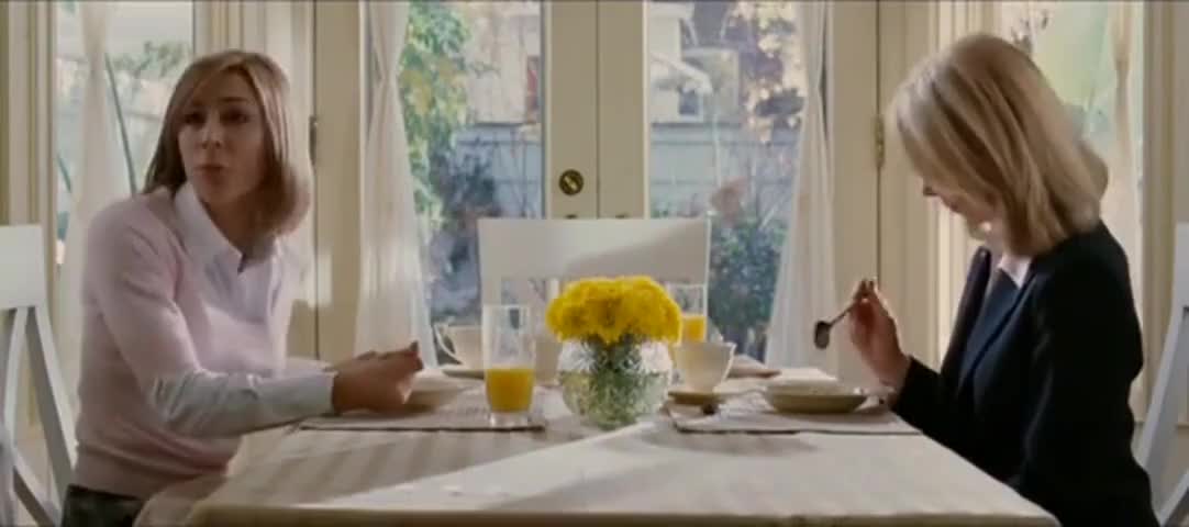 Clip of quote: - Good morning, Daddy! - I have some mail for you, princess.