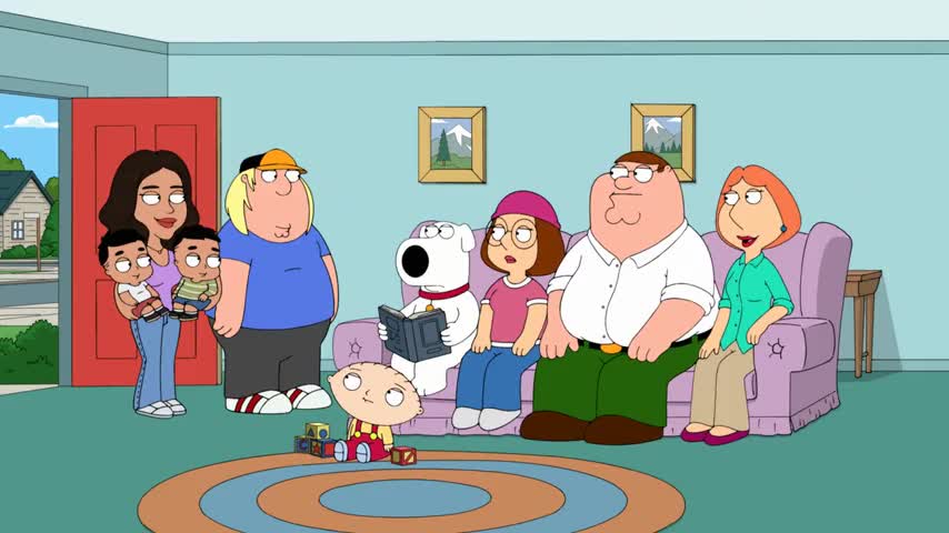 Clip of quote: Hi, Mrs. Griffin, Mr. Griffin.