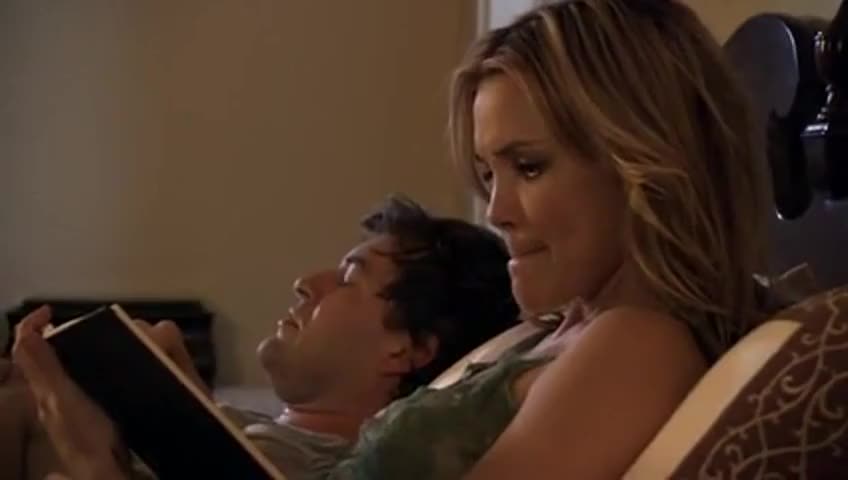Clip of quote: - She's good. - Hm.