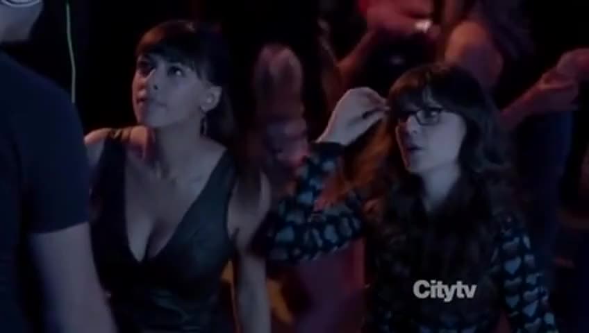 Clip of quote: Who are you? You're blocking my booth. Get out of here!