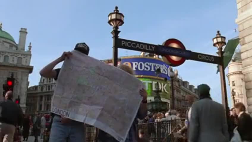 Clip of quote: Let's go to Buckingham Palace.