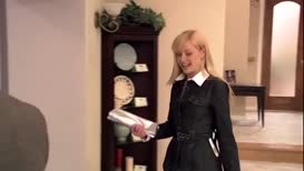 Clip of quote: No, I've had this for years. It's a hand-me-down from Mom.