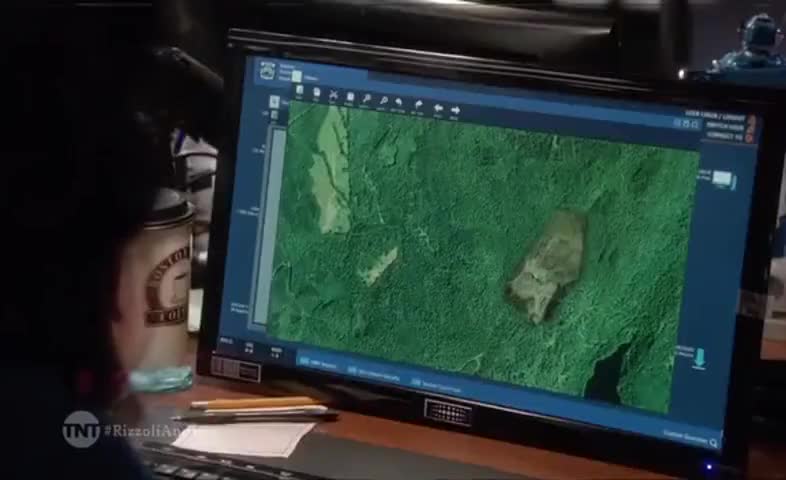 Clip of quote: It's covered in vegetation. It looks like an old quarry.