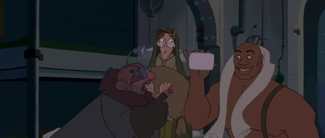Clip of quote: Get Back. I've Got Soap, And I'm Not Afraid To Use It.